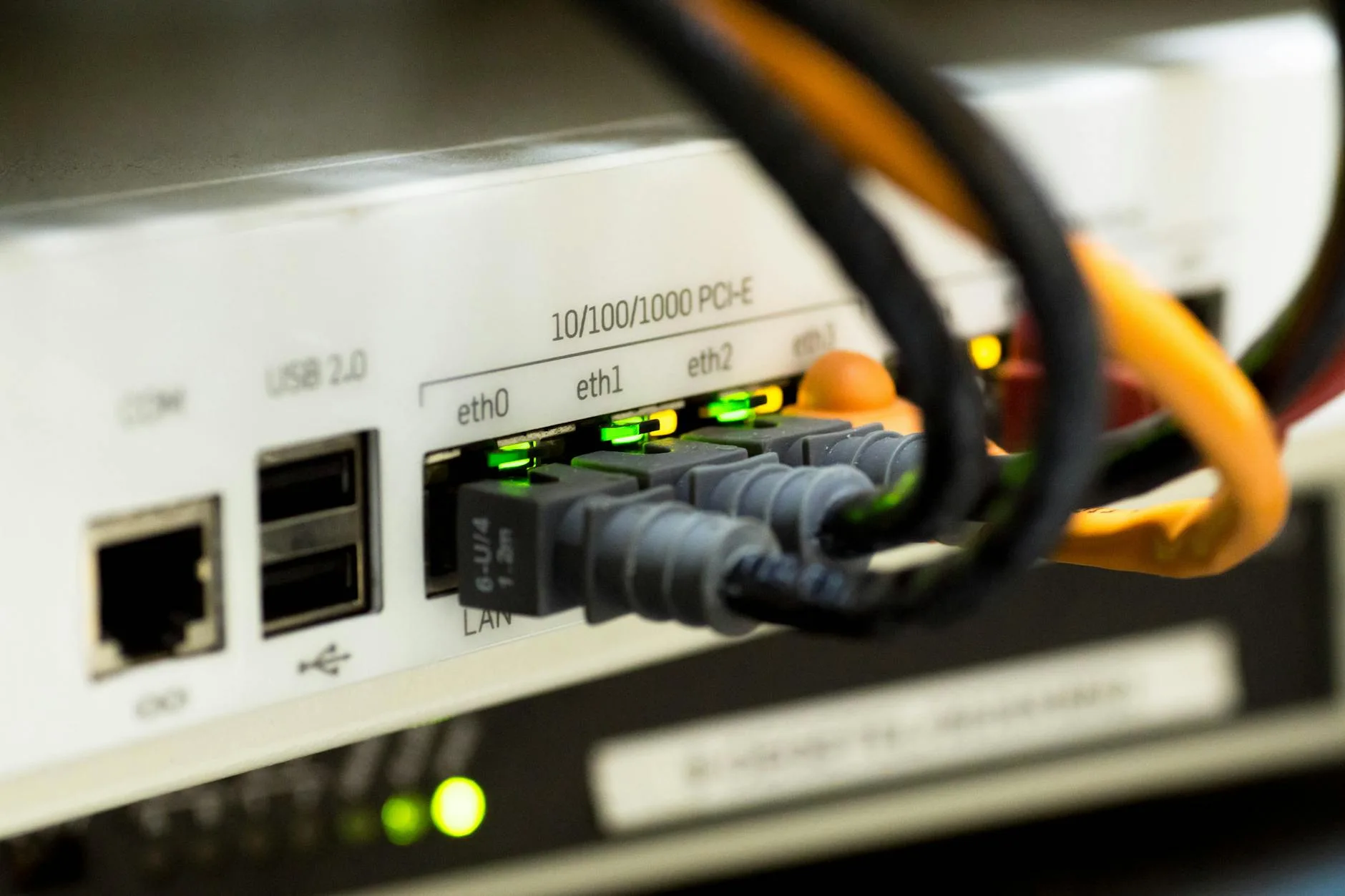 Home Wi-Fi router and network equipment for camera connectivity